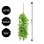 Folhagem Pendente Artificial Mini Samambaia Verde 80cm - MC Flores - Imagem 4