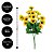 Jogo 3 Buquês Mini Girassol 22 Flores Artificial Prime - MC Flores - Imagem 4
