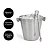 Balde Para Gelo com Pegador Aço Inox Prime 1200ml - Tuut - Imagem 2