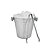 Balde Para Gelo com Pegador Aço Inox Prime 1200ml - Tuut - Imagem 1