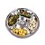 Petisqueira Aço Inox Redonda Prime 5 Compartimentos 35cm - Tuut - Imagem 3