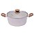 Panela Caçarola Indução Revestimento Cerâmica Style Cook Mármol 24cm - Mimo Style - Imagem 1