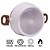 Panela Caçarola Indução Revestimento Cerâmica Style Cook Mármol 20cm - Mimo Style - Imagem 8