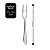 Garfo Para Bife Aço Inox Prime Lagoa Médio 24cm - Tuut - Imagem 3