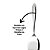 Colher para Servir Aço Inox Prime Lagoa Tamanho Médio 24cm - Tuut - Imagem 4