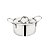 Mini Panela Para Servir Aço Inox Prime com Tampa 10,5cm - Tuut - Imagem 1