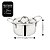 Mini Panela Para Servir Aço Inox Prime com Tampa 10,5cm - Tuut - Imagem 6