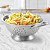 Kit Escorredores Multiuso Aço Inox Lavador de Arroz, Macarrão e Bowl 24cm - Lehavi - Imagem 10
