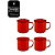 Conjunto Suporte Cromado, Bule Esmaltado 1000ml e 4 Mini Canecas - Tuut - Imagem 7
