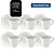 Conjunto 6 Xícaras e Pires para Chá Porcelana Decorada Alicia 180ml - Tramontina - Imagem 4
