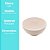 Tigela Bowl Porcelana Clean Branca 350ml Para Caldos, Açaí ou Servir - Lyor - Imagem 7