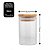 Jogo 3 Porta Mantimento Vidro Borossilicato Tampa Hermética Bambu 90ml - Wolff - Imagem 9
