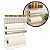 Suporte Para Cozinha 4 em 1 Aço Cromado Porta Rolos com 5 Potes Vidro Hermético Tampa Bambu 90ml - Mundial Casa - Imagem 1