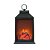 Lanterna Decorativa Lareira Iluminada LED Realista 25cm x 15cm - Rio Master - Imagem 4