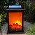 Lanterna Decorativa Lareira Iluminada LED Realista 25cm x 15cm - Rio Master - Imagem 6