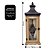Lanterna Decorativa Iluminada Madeira e Ferro Rústico Com Vela LED 55cm - Empório Decor - Imagem 3