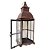 Lanterna Decorativa Ferro Envelhecido Rústico e Vidro 52cm x 19cm - Empório Decor - Imagem 7