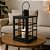Lanterna Decorativa Metal Black Fosco Prime 32cm x 20cm - Mabruk - Imagem 2