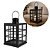 Lanterna Decorativa Metal Black Fosco Prime 32cm x 20cm - Mabruk - Imagem 1