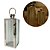 Lanterna Decorativa Inox e Vidro Canelado Luxo 38cm x 13cm - Mabruk - Imagem 5