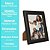Porta Retrato Moldura Madeira Preto Fosco Black Prime Classic 10x15 - Imagem 6