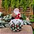 Papai Noel Decorativo Resina Iluminada LED 14cm - Nataluz - Imagem 2