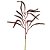 Galho Decorativo Natal Pinheiro Glitter Vermelho Luxo 43cm - Bela Flor - Imagem 5