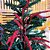 Galho Decorativo Natal Pinheiro Glitter Vermelho Luxo 43cm - Bela Flor - Imagem 2