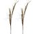 Jogo 2 Galhos Natalino Decorativo Haste Ramos Glitter Champanhe 60cm - Bela Flor - Imagem 1