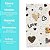 Guardanapo Estampado Corações Love Branco e Dourado 20 Folhas 16cm - Tuut - Imagem 7