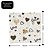 Guardanapo Estampado Corações Love Branco e Dourado 20 Folhas 16cm - Tuut - Imagem 3