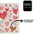 Kit Guardanapo Estampado Corações Branco e Vermelho 40 Folhas 16cm - Tuut - Imagem 6