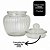 Baleiro Vidro Transparente Design Canelado Tampa Hermética 1400ml - Tuut - Imagem 6