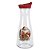 Garrafa Vidro Style Decorada Estampa Natalina Papai Noel 1 Litro - Magizi - Imagem 1