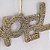 Kit Placa Letras Noel Gliter Champagne 13x7cm 3 Peças - Magizi - Imagem 4