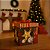Kit 2 Caixas Embalagem Monta Fácil Decorada Natal Panetone e Presentes Com Laço - Imagem 2