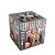 Caixa Embalagem Monta Fácil Decor Natal Panetone e Presentes Com Laço 22x22cm - Magizi - Imagem 1