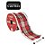 Kit 2 Fitas Aramada Natal Tecido Xadrez Borda Nevada 63mm x 5 metros - Magizi - Imagem 4