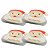 Kit 4 Pacotes Guardanapo Natal Papai Noel 20 Folhas Duplas 16cm - Magizi - Imagem 1
