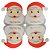 Kit Guardanapo Natal Papai Noel 40 Folhas Duplas 16cm - Magizi - Imagem 8