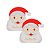 Kit 2 Pacotes Guardanapo Natal Papai Noel 20 Folhas Duplas 16cm - Magizi - Imagem 1
