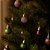 Super Kit 68 Bolas Natal Verde e Rosê Texturas 3cm na Caixa Pinheiro Decor - Magizi - Imagem 2