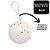Jogo 12 Bolas de Natal Max Glitter Branco Prime 6cm na Caixa - Magizi - Imagem 6
