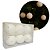Jogo 12 Bolas de Natal Max Glitter Branco Prime 6cm na Caixa - Magizi - Imagem 4