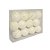Kit 12 Bolas Natal Glitter Branco Lantejoulas Prime 4cm na Caixa - Magizi - Imagem 6