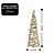 Mini Árvore Aramada Cone Rústica Juta e Algodão Decor 20cm - Magizi - Imagem 4