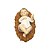 Menino Jesus na Manjedoura Poliresina 18cm x 9,5cm - Magizi - Imagem 1
