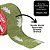 Fita Aramada Verde Decorada Árvore Natal Rolo 63mm x 5 metros - Magizi - Imagem 4