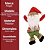 Papai Noel Pelúcia Scotch Pendente Vermelho e Verde 22cm - Magizi - Imagem 5