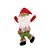 Papai Noel Pelúcia Scotch Pendente Vermelho e Verde 22cm - Magizi - Imagem 1
